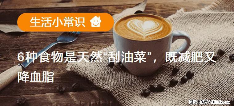 【生活小常识】6种食物是天然“刮油菜”，既减肥又降血脂 - 西双版纳生活资讯 - 西双版纳28生活网 bn.28life.net